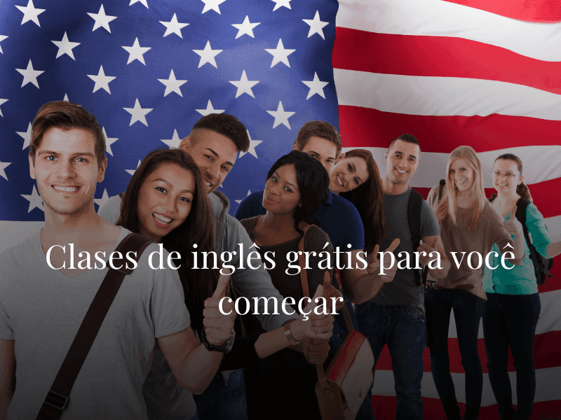 Clases de inglês grátis para você começar